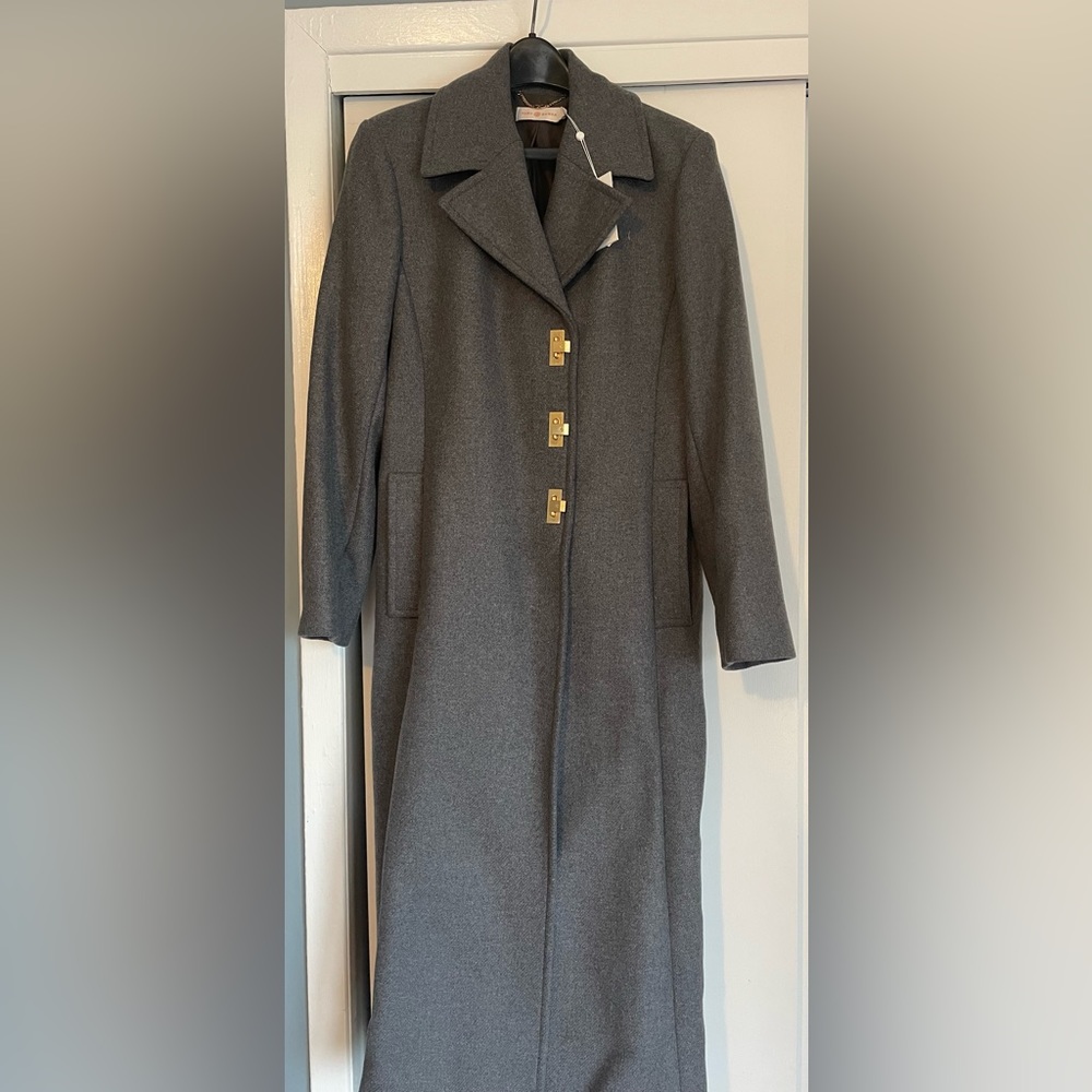 TB Winter Wool Long Pea Coat